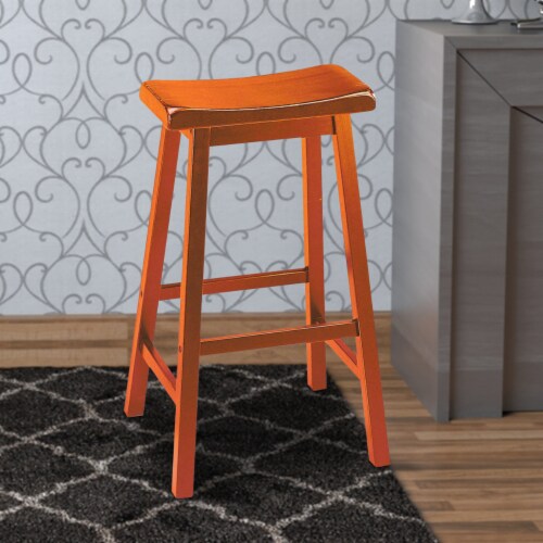 wooden-counter-height-stools-with-saddle-seat-oak-brown-set-of-2