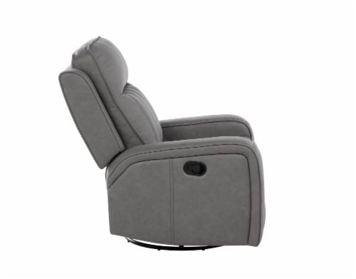RoomSense Nova Swivel Recliner Tahoe Light Grey Perspective: right