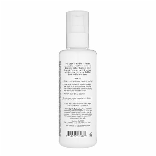 Kristin Ess Weightless Shine Leave In Conditioner Spray For Dry Hair - Moisture Repair + Detangler Perspective: right