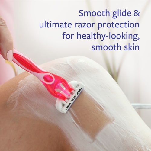 Skintimate Signature Scents Shave Gel for Women Moisturizing Raspberry Rain Scent Perspective: right