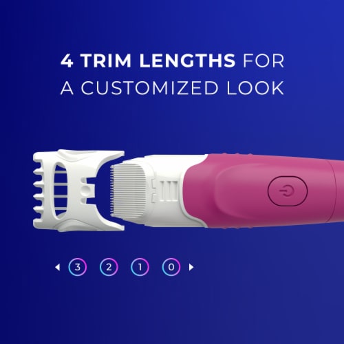 Schick Hydro Silk TrimStyle Women's Razor + 1 Refill with Bikini Trimmer Moisturizes Non-Irritating Perspective: right