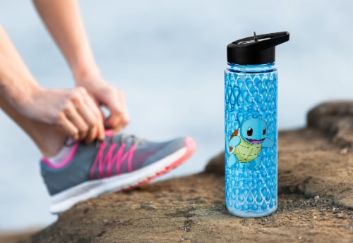 Pokemon Squirtle 16oz Water Bottle - BPA-Free Reusable Drinking Bottles Perspective: right