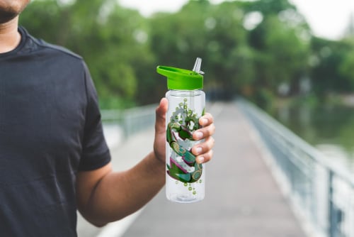 Pokemon Rayquaza 16oz Water Bottle - BPA-Free Reusable Drinking Bottles Perspective: right