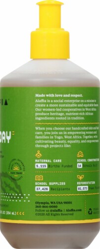 Alaffia Everyday Shea Lemon Verbena Hand Soap Perspective: right