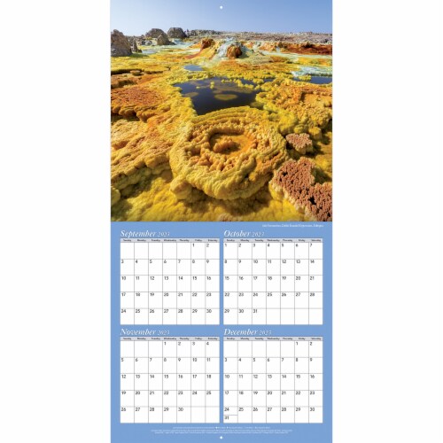 Lang Nature's Wonders 2024 Wall Calendar Perspective: right