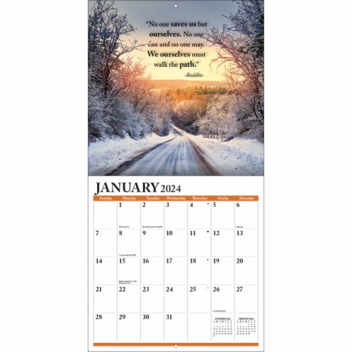 Lang Pathways 2024 Wall Calendar, 1 ct Kroger
