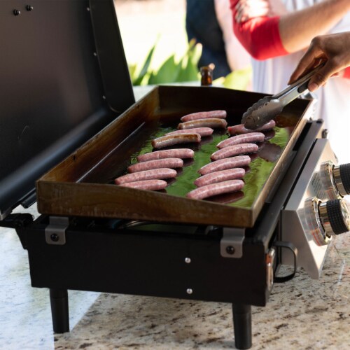 SUGIFT 4 Burner Propane Gas Grill Flat Top Griddle Grill in Black, 1 unit -  Kroger