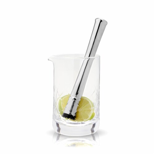 Stainless Steel Muddler by Viski Perspective: right