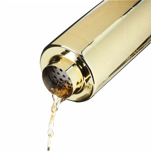 Art Deco Cocktail Shaker by Viski Perspective: right