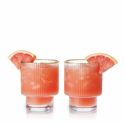 Meridian Tumblers by Viski Perspective: right