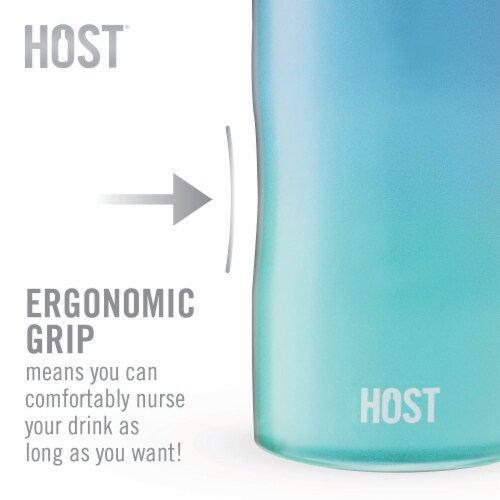Stay-Chill Slim Can Cooler in Lagoon by HOST® Perspective: right