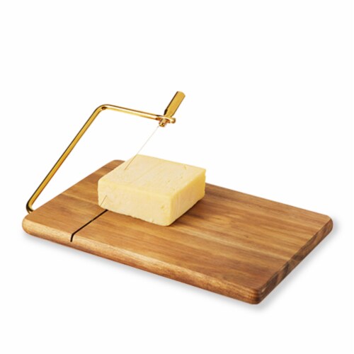 Acacia Cheese Slicing Board by Twine Perspective: right