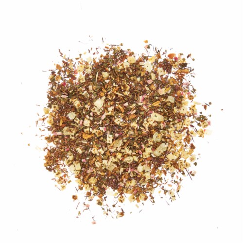 Pinky Up Cherry Rhubarb Cobbler Rooibos Loose Leaf Tea Perspective: right