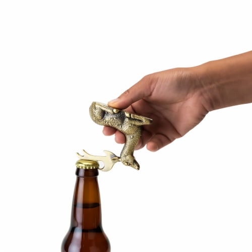 TwineÂ® Gilded Deer Bottle Opener Perspective: right