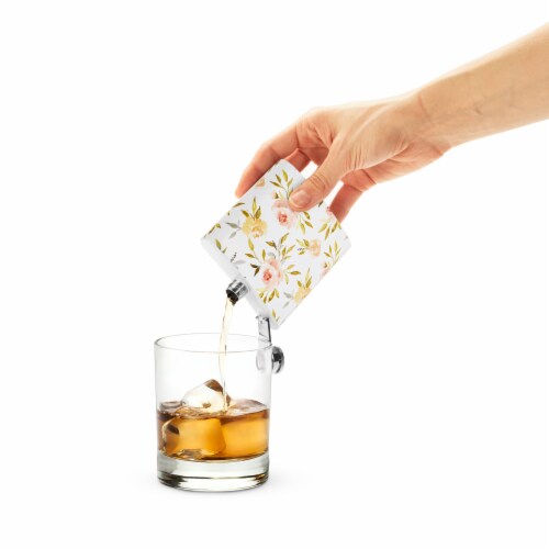 6 oz Rose Flask by Twine® Perspective: right