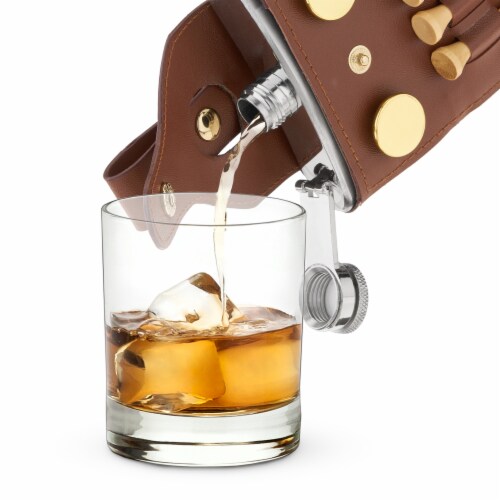 Golfer's Flask and Accessory Set by True Perspective: right