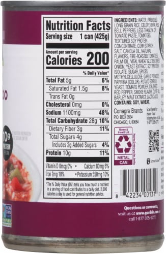 Gardein Plant-Based Saus'ge Gumbo Soup Perspective: right