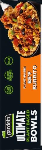 Gardein Ultimate Plant Based Be'f Burrito Perspective: right