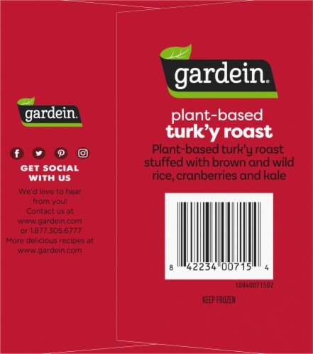 Gardein Plant-Based Turk'y Roast Perspective: right