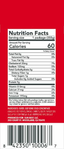 SunFed Ranch Natural Beef Bone Broth Perspective: right