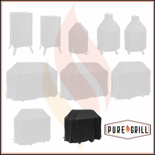 32 BBQ Grill Cover - Universal Fit for Outdoor Barbecue Gas Grills Perspective: right