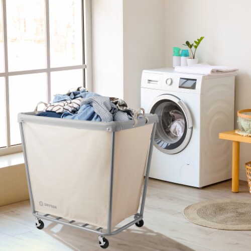 Jumbo rolling laundry basket outlet