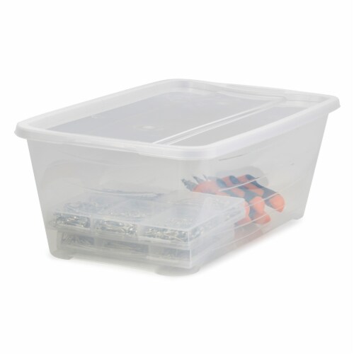 Life Story 6L Shoe and Closet Storage Box Stacking Containers Clear 30 Pack 3 Piece Mariano s