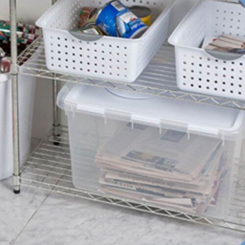 Everyday Living Storage Bin - Clear, 1 ct - Fry's Food Stores