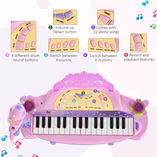 32 key piano store