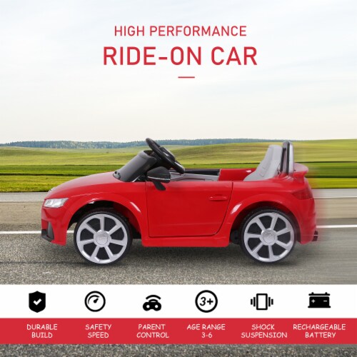 6V Audi TT RS Kid Electric Sports Car Ride On Vehicle Remote