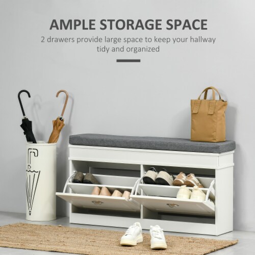 Entryway ottoman with shoe storage online