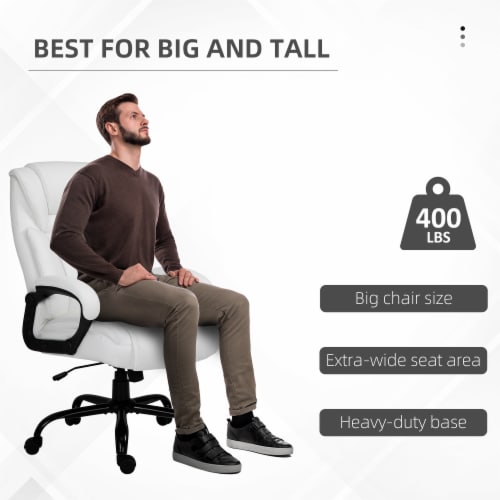 High Back Computer Desk Chair with Adjustable Height and Ergonomic