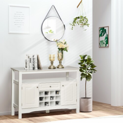 Natural wood buffet table deals