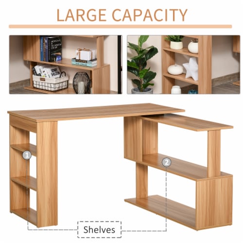 Rotating desk shelf deals