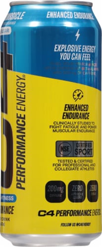 C4 Performance Energy® Frozen Bombsicle Energy Drink Can Perspective: right