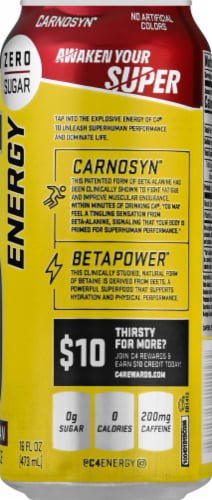 C4® Original On the Go Midnight Cherry Energy Drink Perspective: right