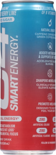 C4 Cherry Berry Lime Energy Drink Can Perspective: right