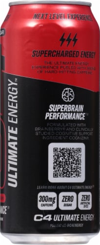 C4 Ultimate Carbonated Fruit Punch Drink Perspective: right