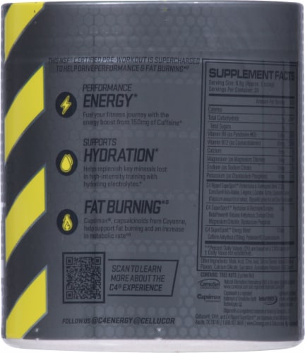 Super Sport Blue Raspberry Pre-Workout Dietary Supplement