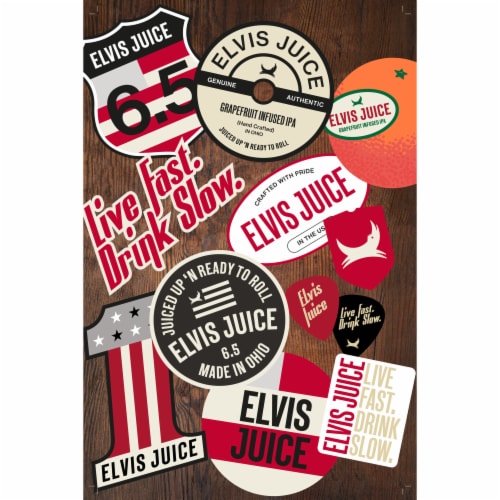 BrewDog Elvis Juice Grapefruit Infused IPA Perspective: right