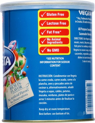 Podravka Vegeta® Gourmet All Purpose Seasoning Perspective: right