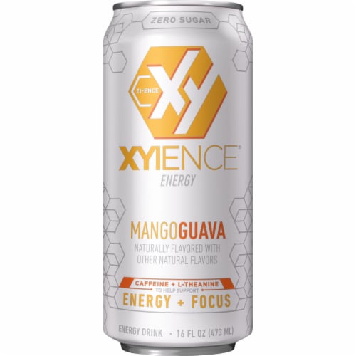 Xyience Mango Guava Energy Drink Perspective: right