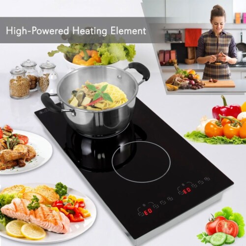 Cheftop Induction 2 Burner Cooktop - Portable 120V Digital Ceramic Top 2  Burner Electric Cook, 2 Burner - Fred Meyer