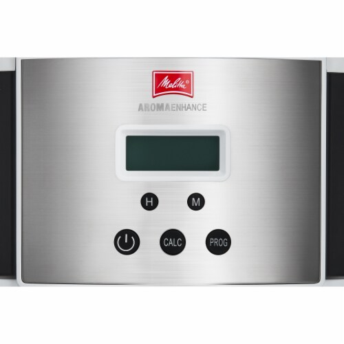 Melitta Drip Coffee Maker with Glass Carafe Perspective: right