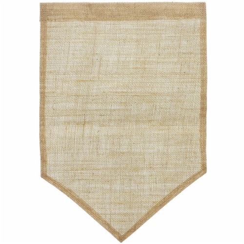 Juvale Blank Burlap Garden Flag (17.7 x 11.8 Inches, 6-Pack) Perspective: right