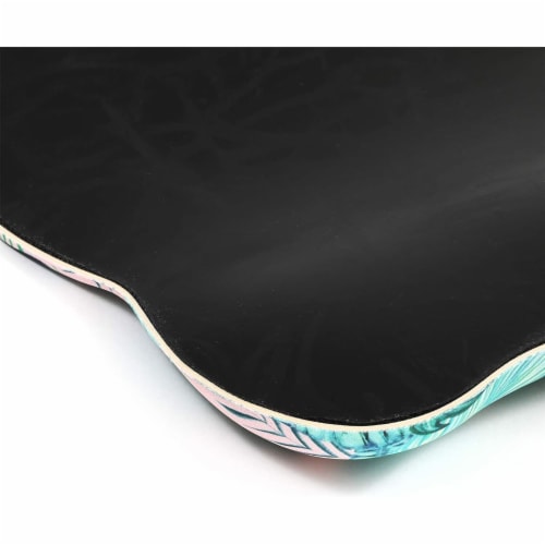 Tropical Mouse Pad with Wrist Support, Office Desk Accessories Perspective: right