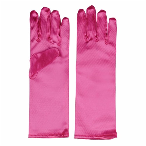 Juvale Princess Gloves for Little Girls Dress Up (4 Pairs) Perspective: right