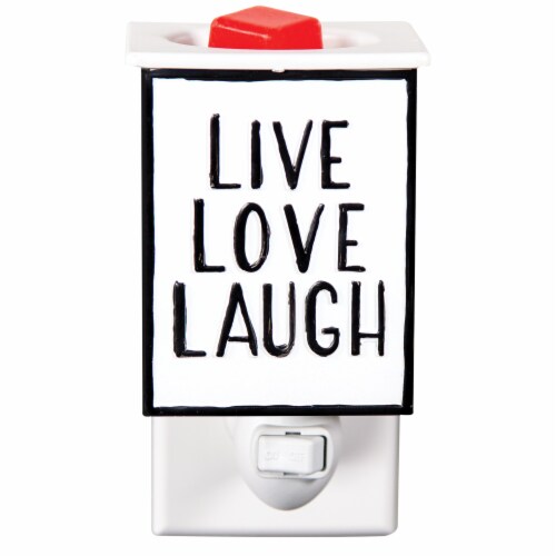 Oak & Rye Distressed Love Mini Warmer Perspective: right