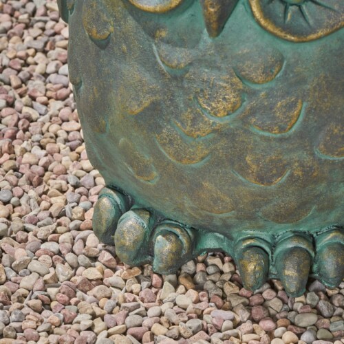 Brock Owl Garden Stool Perspective: right