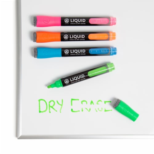 U Brands® Assorted Liquid Chalk Dry Erase Markers Perspective: right